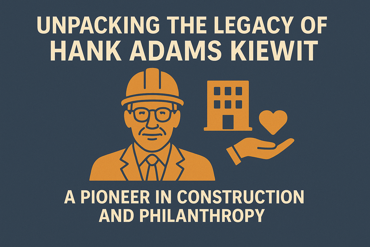 Unpacking the Legacy of Hank Adams Kiewit: A Pioneer in Construction and Philanthropy