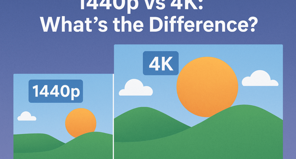 1440p vs 4K: What's the Difference?